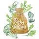 Balíček semen listové zeleniny - dárkové balení zdarma