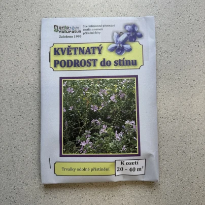 Květnatý podrost do stínu - Planta Naturalis - luční směs - 40 g