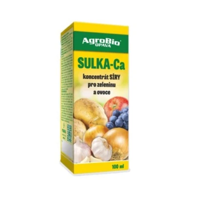 Sulka + Ca - koncentrát síry a vápníku - AgroBio - hnojivo - 100 ml