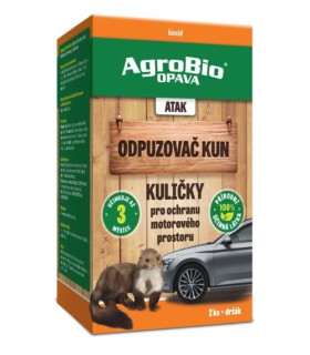 ATAK - Odpuzovač kun kuličky - AgroBio - proti kunám - 2 ks