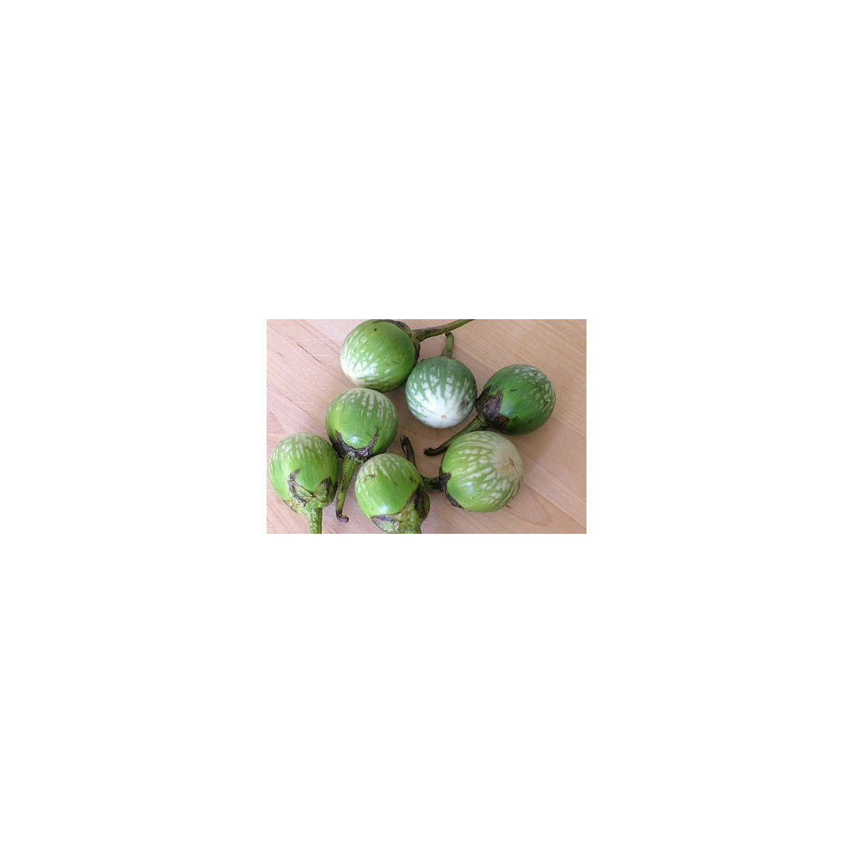 Lilek Zelený tygr - Solanum melongena - semena - 6 ks
