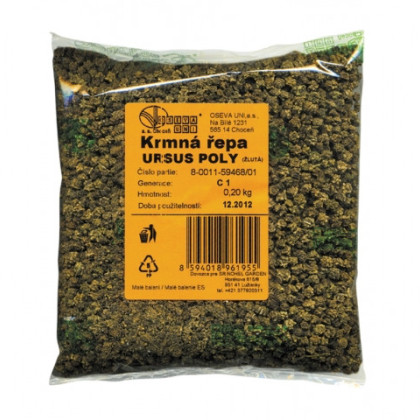 Krmná řepa žlutá - URSUS Poly - semena - 0,2 kg