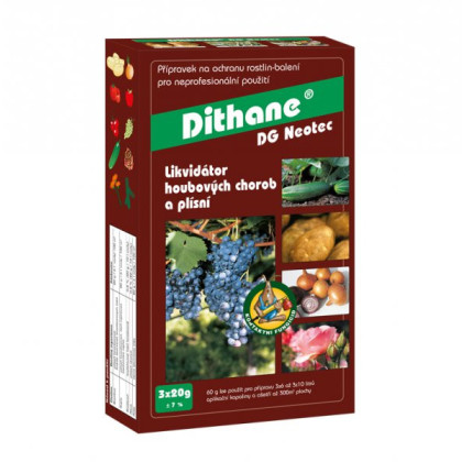 Dithane - likvidátor houbových chorob a plísní - 3 x 20 g