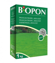 Hnojivo na trávníky Mech Stop - BoPon - 1 kg
