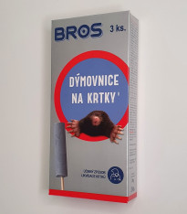 Dýmovnice na krtky - Bros - 3 ks