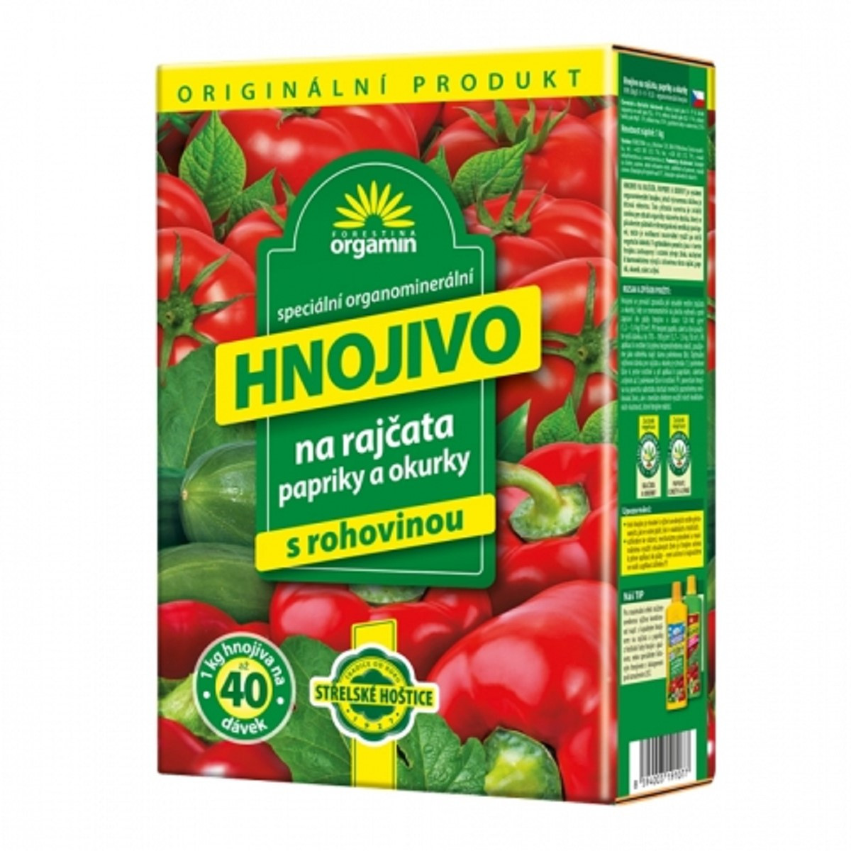 Hnojivo na rajčata, papriky a okurky - AG Biomin - 1 kg