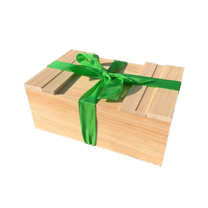 Dřevěná krabička - krabička na semínka - 1 ks